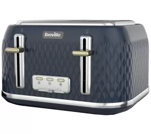 Image of Breville Curve VTT965 4 Slice Toaster