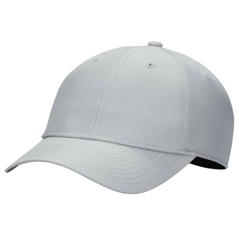 Image of Nike Mens Blank Structured Baseball Cap in Light Grey Light Grey Male One Size