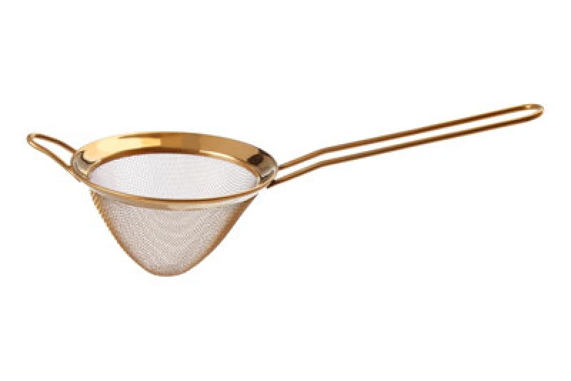 Image of Premier Housewares Alchemist Metalic Pointed Sieve Gold