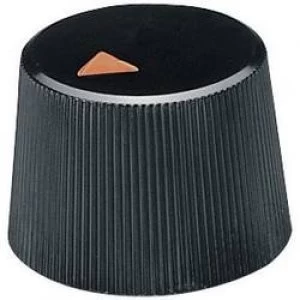 Image of Control knob hand Black x H 16.4mm x 12.3mm OKW