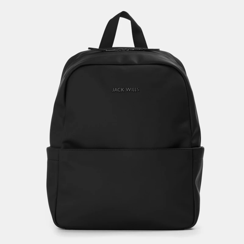 Image of Jack Wills Coated Backpack - Black One Size