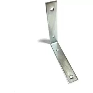 Image of L-Shape Support Metal Narrow Angle Corner Bracket Repair Brace - Size 100x100x20x2mm - Pack of 1