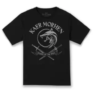 Image of The Witcher Kaer Morhen Unisex T-Shirt - Black - XL