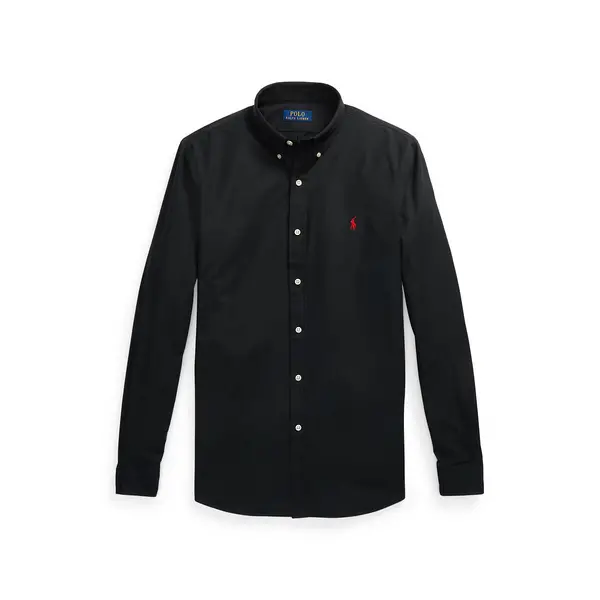 Image of Polo Ralph Lauren Poplin Shirt - Black S