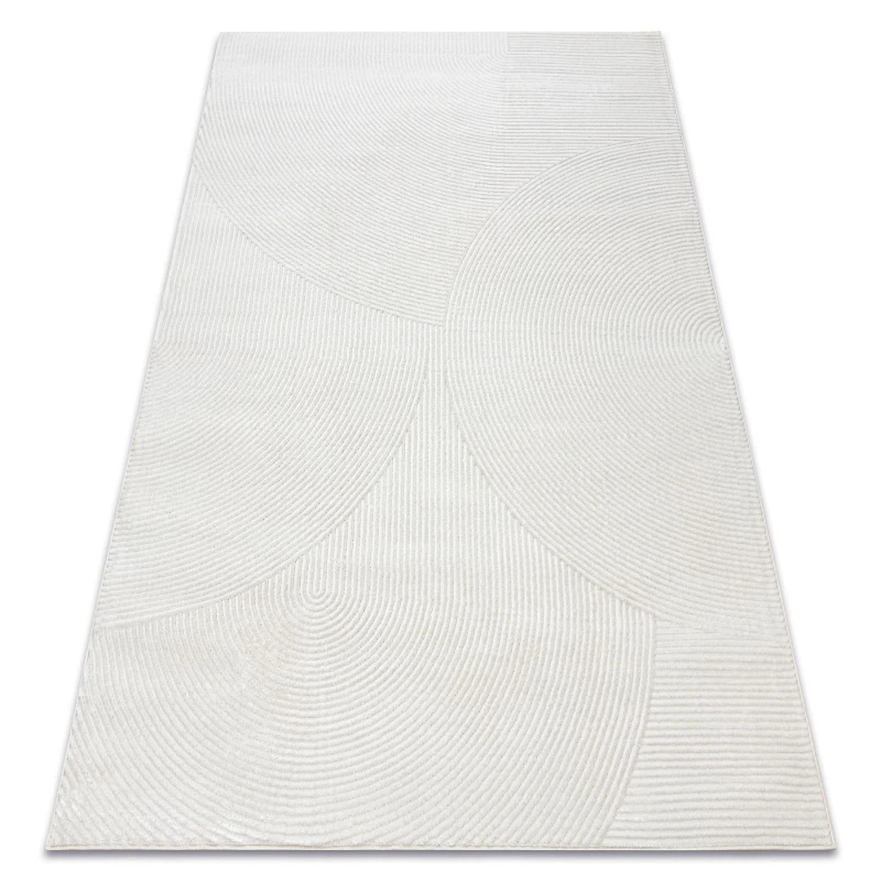Image of RugsX Balance Rug in Yellow Size: 140cm x 190cm Yellow Unisex 140cm x 190 cm