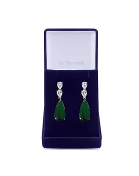 Image of Jon Richard Pear Drop Earrings