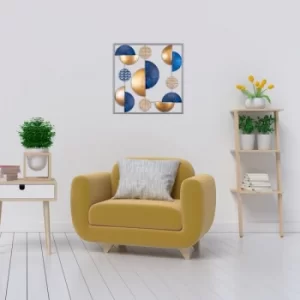 Image of V?zon Multicolor Decorative Metal Wall Accessory