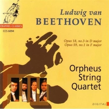 Image of Orpheus String Quartet - String Quartets in D Major and F Major (Orpheus String 4tet) CD