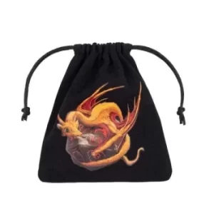 Image of Dragon Black & Adorable Dice Bag