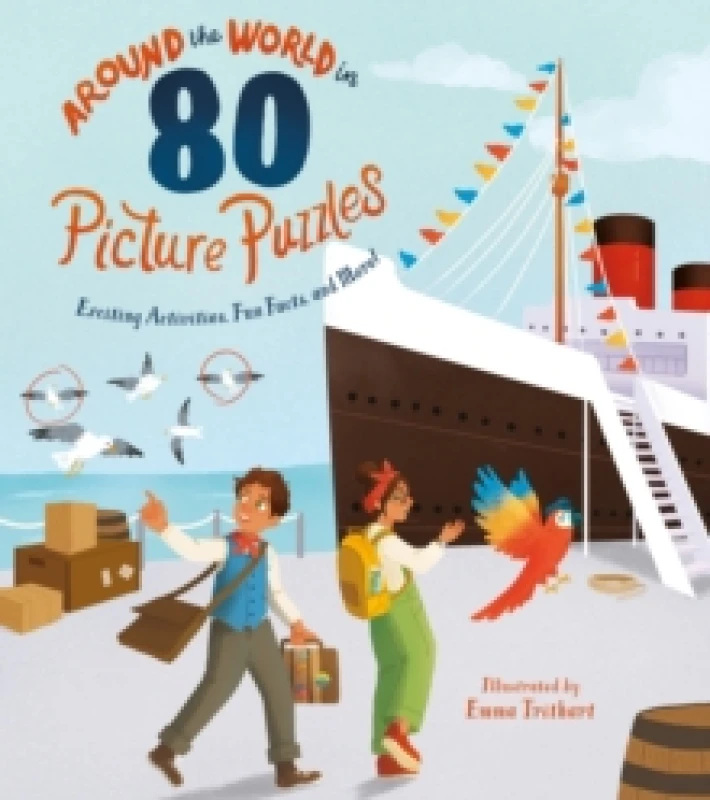 Image of Around the World in 80 Picture Puzzles : Exciting Activities, Fun Facts, and More! Paperback / softback
