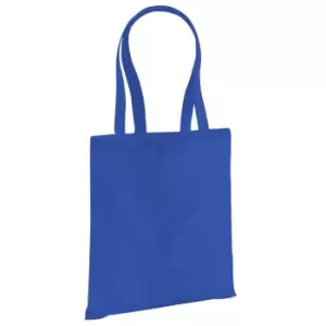 Image of Westford Mill EarthAware Organic Bag For Life (10 Litres) (One Size) (Bright Royal)