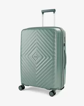 Image of Rock Luggage Infinity KZ29206 8 Wheel Hardshell Medium Green Suitcase