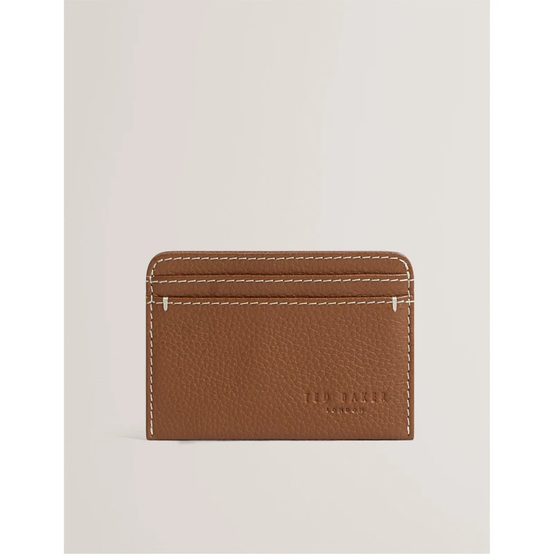 Image of Ted Baker Ted PebbleLthr C/Hld Sn62 Tan male One Size