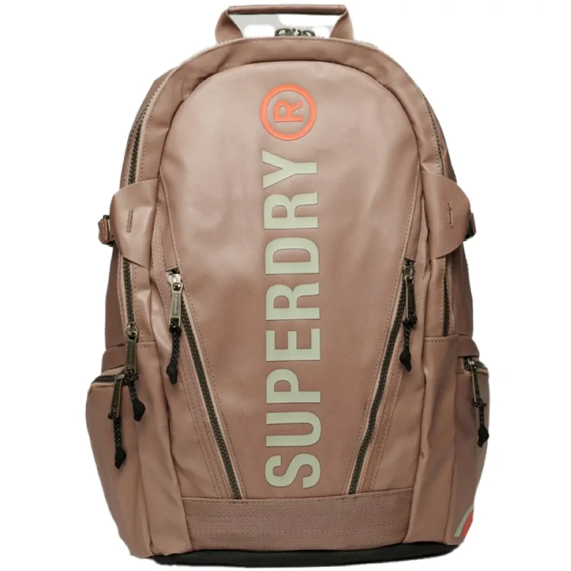 Image of Superdry TARP RUCKSACK womens Backpack in Brown