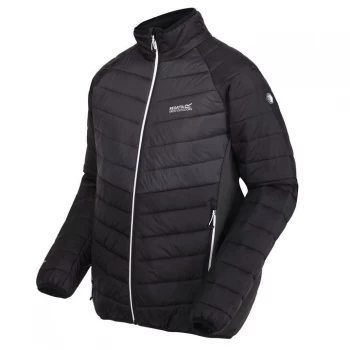 Image of Regatta Halton IV Baffle Jacket - Black/Ash