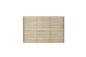 Image of Forest Garden Forest Press Treat Slat Fence Panel 1.8x0.9m