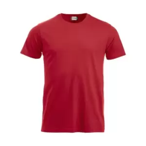 Image of Clique Mens New Classic T-Shirt (S) (Red)