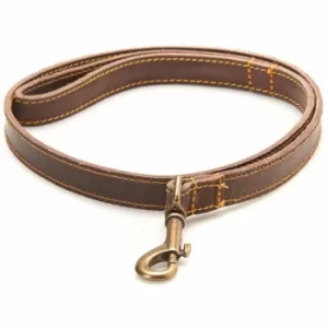 Image of Barbour Leather Dog Lead Brown One