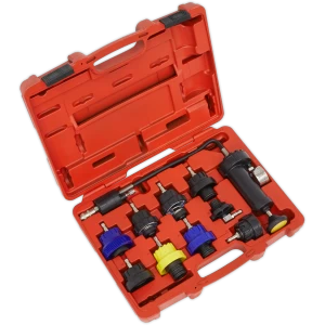 Image of Sealey 10 Piece Cooling System Pressure Test Kit