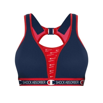 Image of Shock Absorber Absorber X Champion Limited Edition Ultimate Run Bra Padded - Navy