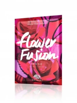 Image of Origins Flower Fusion Rose Sheet Mask