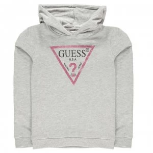 Image of Guess Core Hoodie - Grey Marl