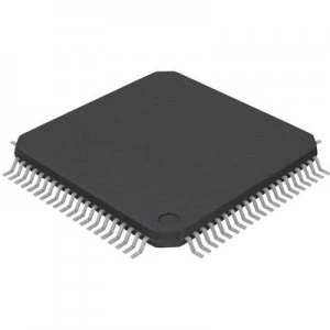 Image of Embedded microcontroller DSPIC30F6014A 30IPF TQFP 80 14x14 Microchip Technology 16 Bit 30 MIPS IO number 68