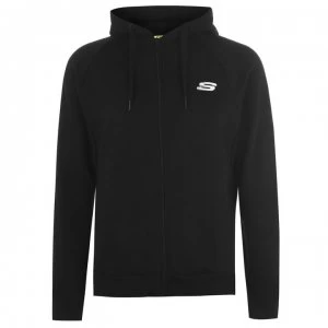 Image of Skechers Rib Zip Hoodie - Black