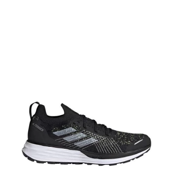 Image of adidas Terrex Two Primeblue Trail Running Shoes Unisex - Core Black / Cloud White / Sol