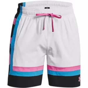 Image of Under Armour Baseline Woven Short II - White