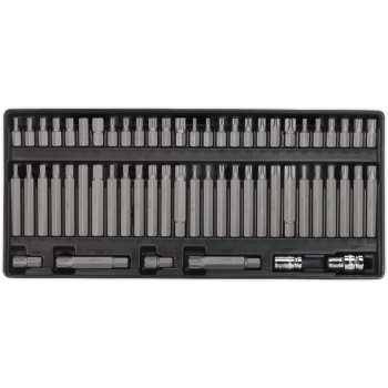 Image of Sealey 60 Piece Screwdriver Bit Set in Module Tray