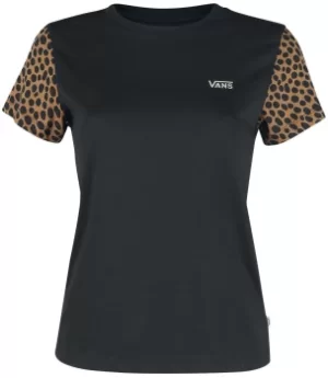 Image of Vans Wild Colourblock T-Shirt black