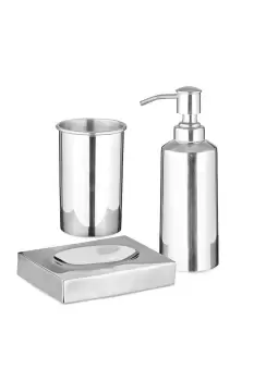 Image of OurHouse Bathroom Set Chrome