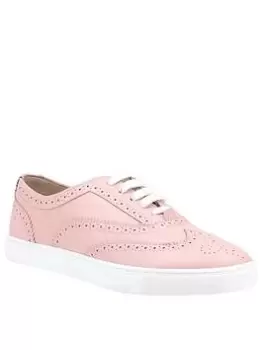 Image of Hush Puppies Tammy Brogue, Blush, Size 8, Women