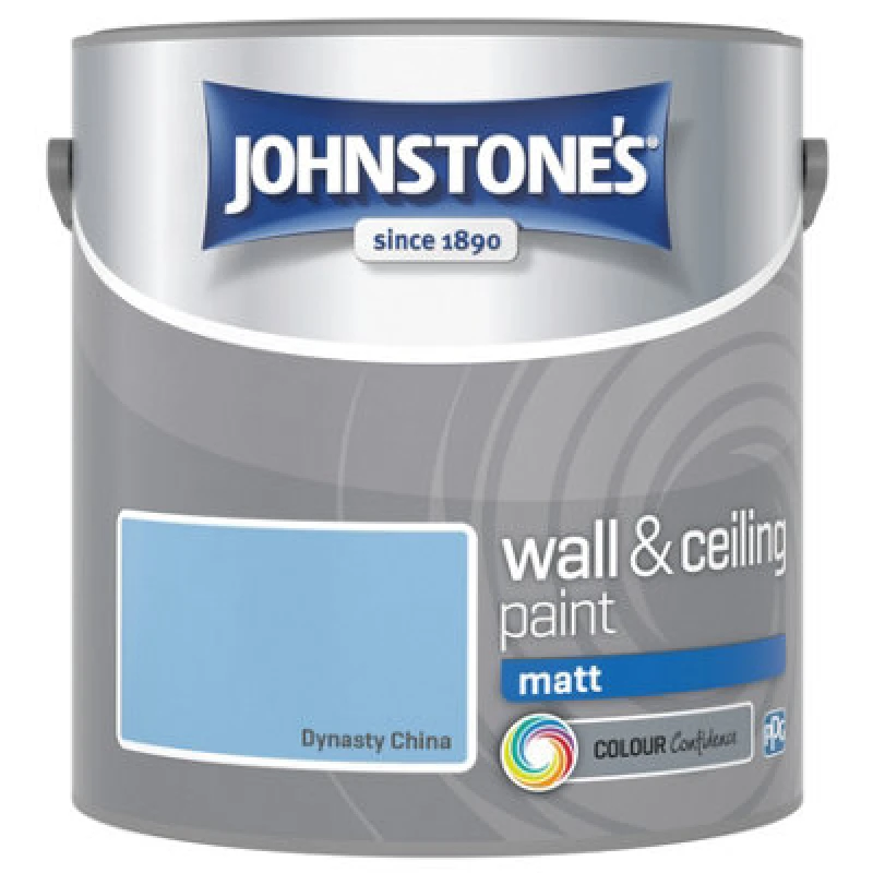 Image of Johnstone's Matt Emulsion Paint, 2.5L, Dynasty China