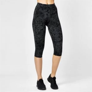 Image of USA Pro Pro Capri Leggings - Charc Spot