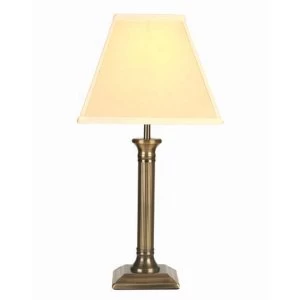 Image of Village At Home Nelson Table Lamp - Brass