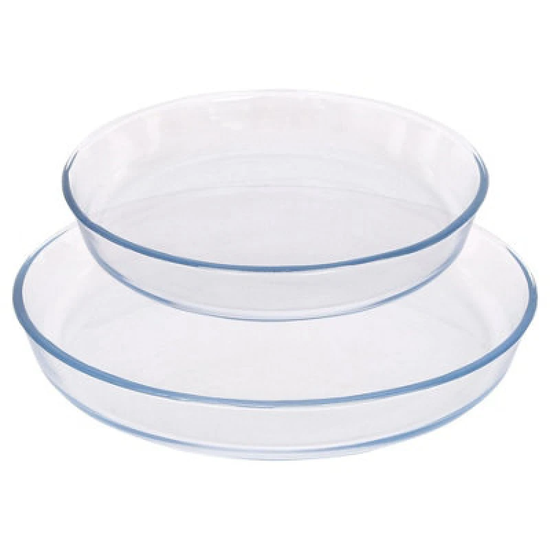 Image of Argon Tableware 2Pc Round Glass Oven Dish Set - 2 Sizes