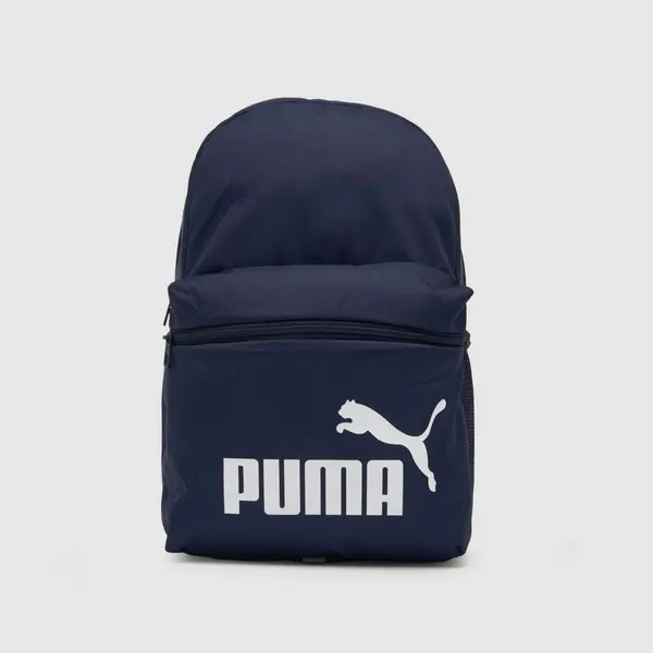 Image of PUMA navy phase backpack Navy One Size
