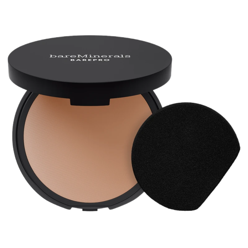 Image of bareMinerals BAREPRO 24HR Skin-Perfecting Powder Foundation 8g Medium Deep 45 Cool
