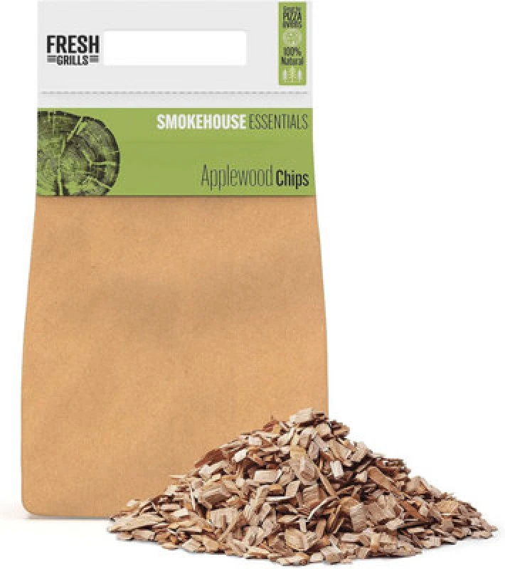Image of Fresh Grills Smokehouse Essentials Wood Chips 0.7Kg -Applewood
