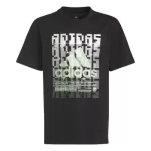 Image of adidas Gaming Graphic T-Shirt Kids - Black
