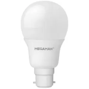 Image of Megaman 7W LED BC B22 GLS Warm White Dim-to-Warm - 148719