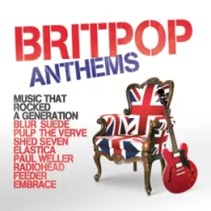 Image of Britpop Anthems by Various Artists CD Album