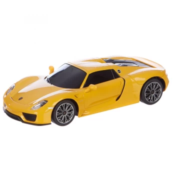 Image of Robert Dyas Porsche 918 Spyder Remote Control Car 1 24 Scale