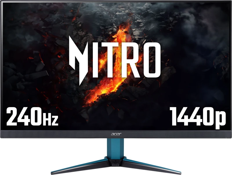 Image of Acer Nitro VG272UW2 27" Quad HD 240Hz Gaming Monitor with FreeSync Premium - Black