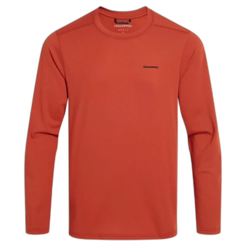 Image of Long sleeve T-Shirt Craghoppers NosiLife Abel Rouge Male S