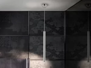 Image of Varas Integrated LED Ceiling Pendant Chrome