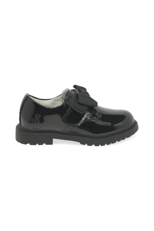 Image of Lelli Kelly Girl's 'Faye' School Shoes in Black Size: Infant 11 Black Female Infant 11