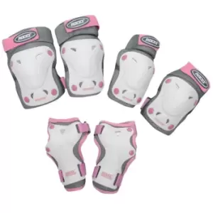 Image of Roces Protective Skating Pads Junior - White